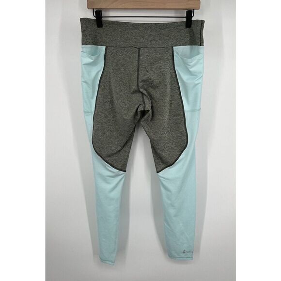Cotopaxi Wazimu Womens Leggings Gray Meritime Blue Size XL Pockets - Picture 3 of 3
